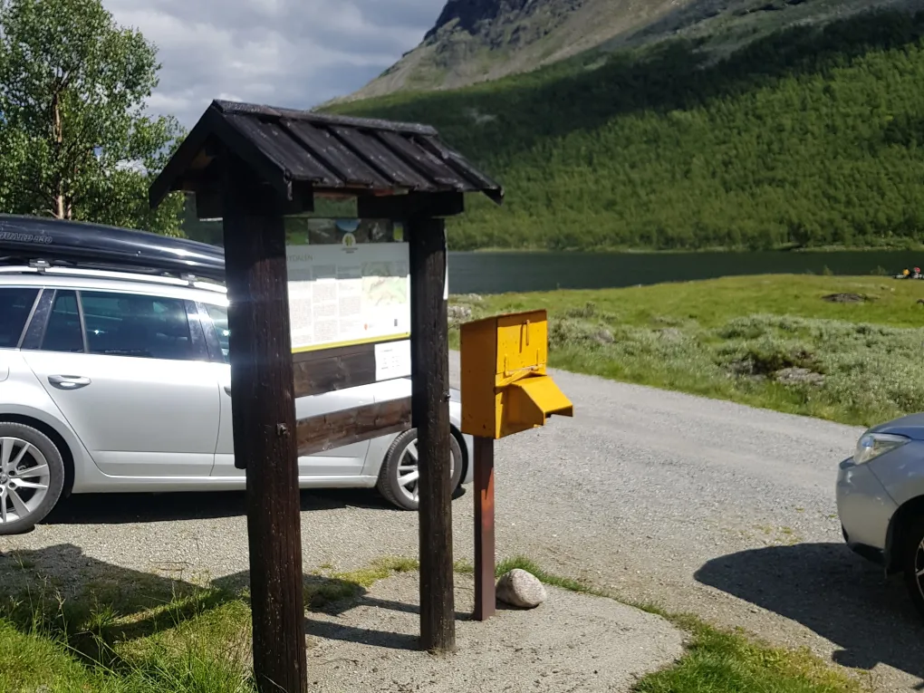 Hydalen postkasse til fisk