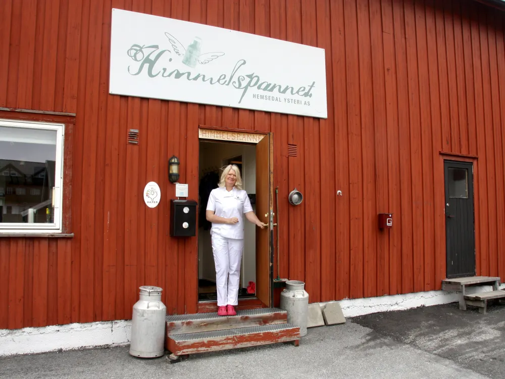 Bygget himmelspannet i Hemsedal