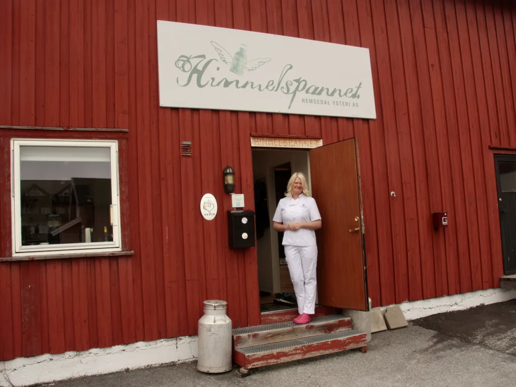 Bygget Himmelspannet i Hemsedal