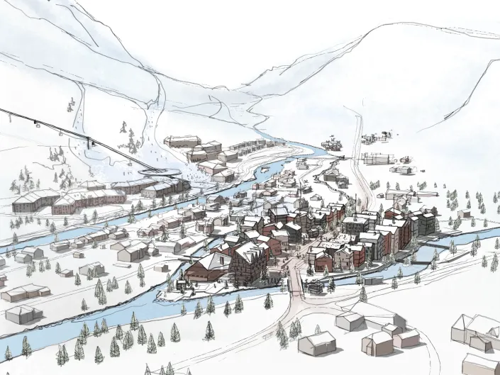 TUV Visjon Skaara Sketch 0 45 Colord sorroundings AND road