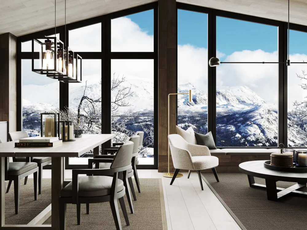 Bilde av innsiden på en leilighet