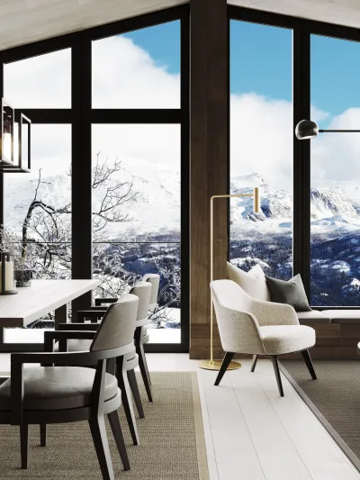 Bilde av innsiden på en leilighet