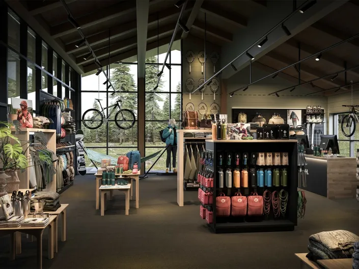 innsiden av en butikk