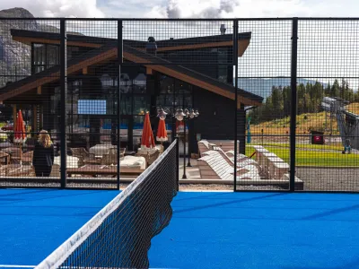 Paddelbane foran Rambler