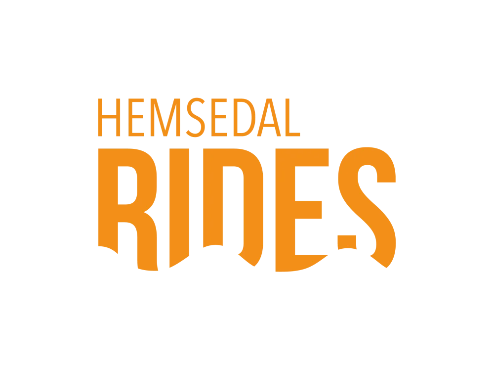 Hemsedal Rides ORANGE logo.