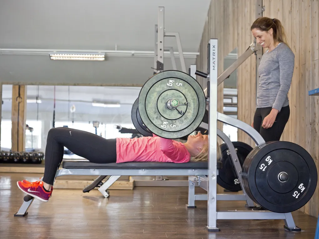 Helselaben Hemsedal damer som trener.