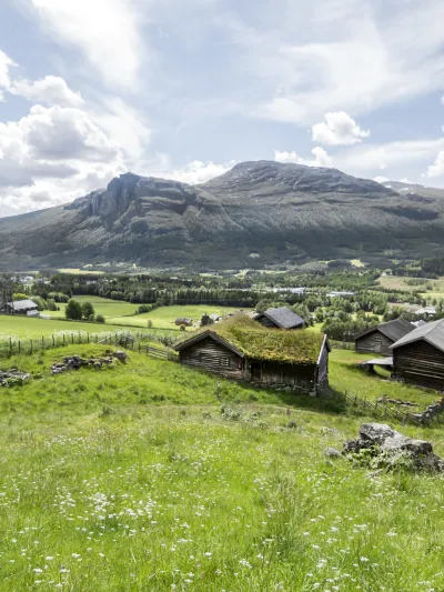 Old houses from Hemsedal