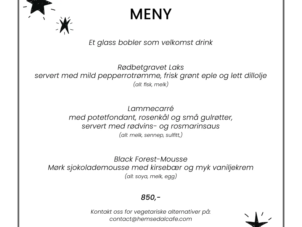 New Years Menu HC