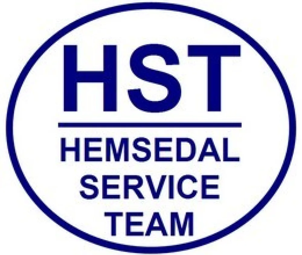 Logo Hemsedal service team HST.