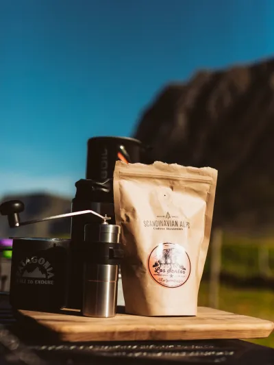 Scandinavian alps kaffe reklame bilde 2