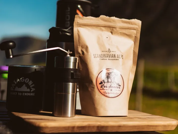 Scandinavian alps kaffe reklame bilde 2