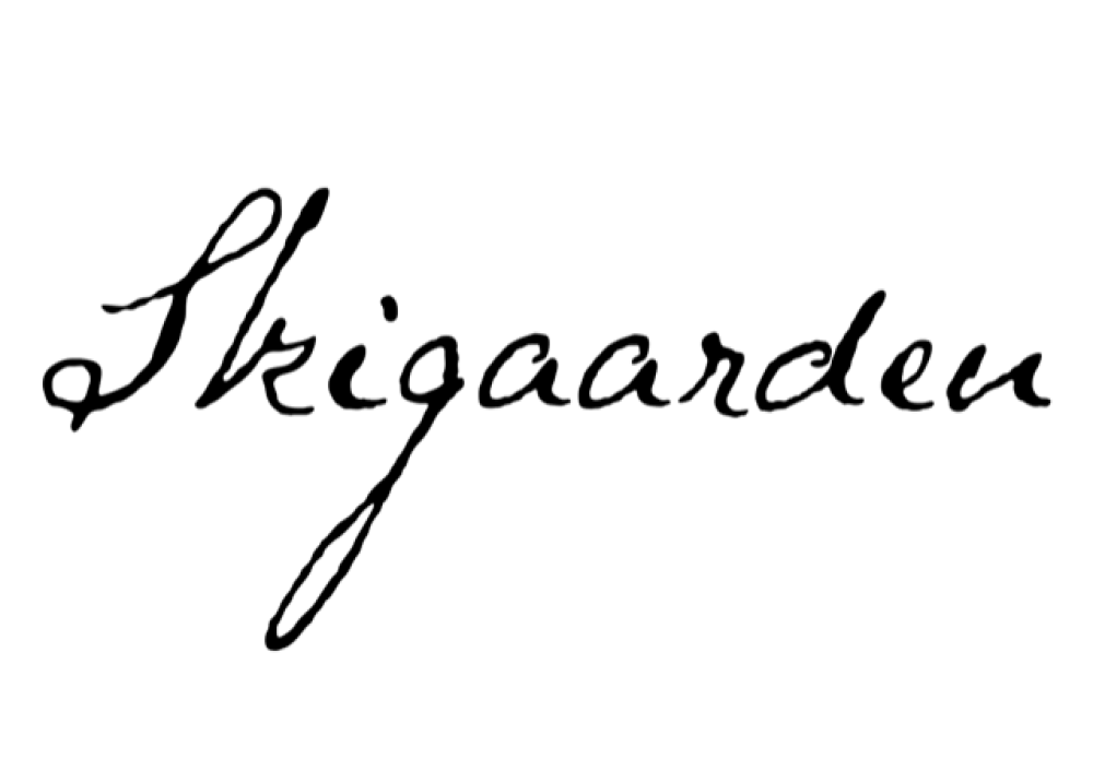 Skigaarden logo i svart.