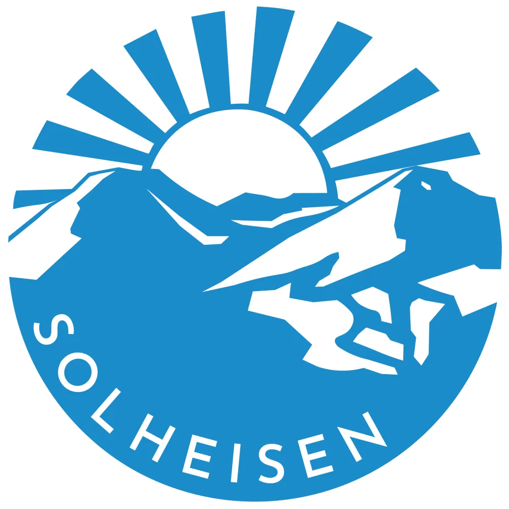 Soheisen Hemsedal logo i blå farge