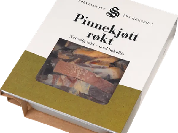 Røkt pinnekjøtt, bok. Spekeloftet.