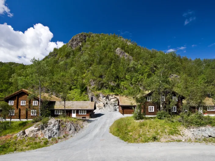 To av hyttene som ligger i storelia Hemsedal