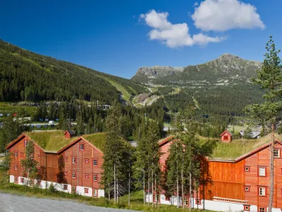 Acommodation tinden om sommeren.