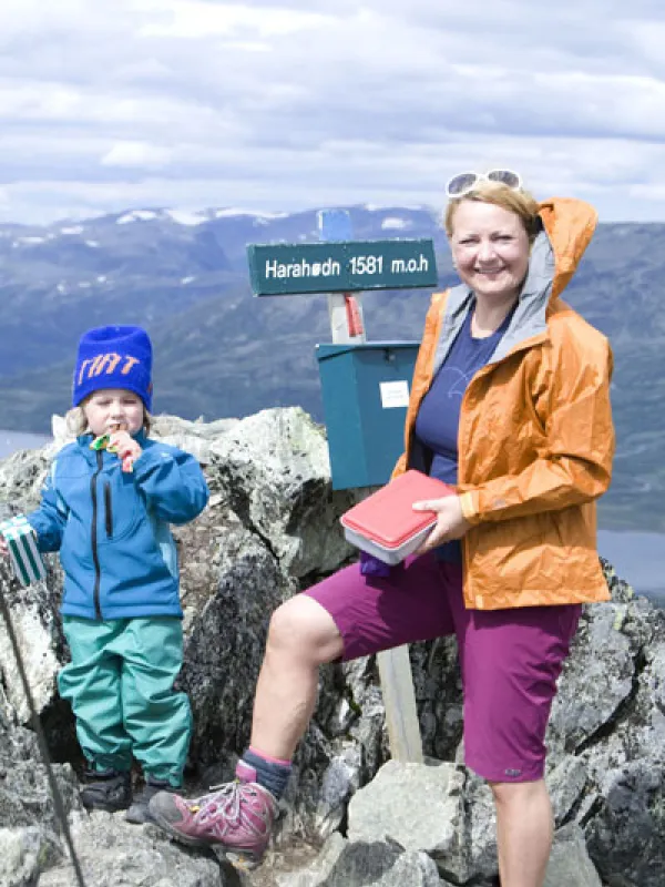 Harahødn 1581 moh i Hemsedal