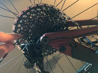 bilde av et sykkelkjede