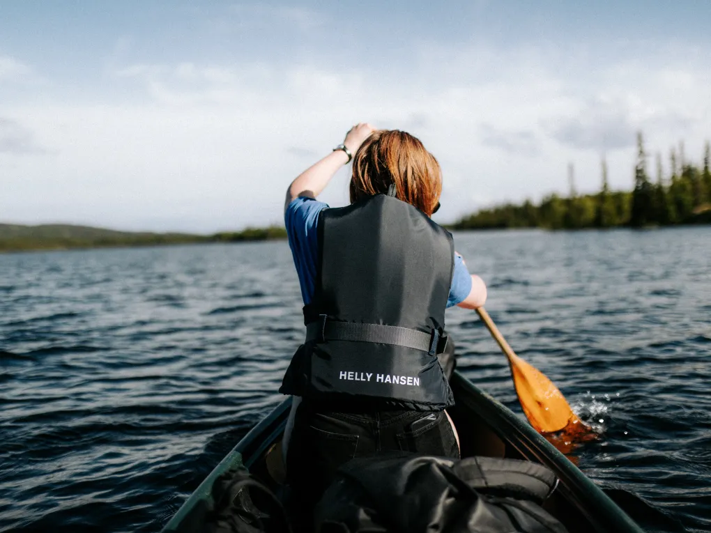 Padling på Vannen