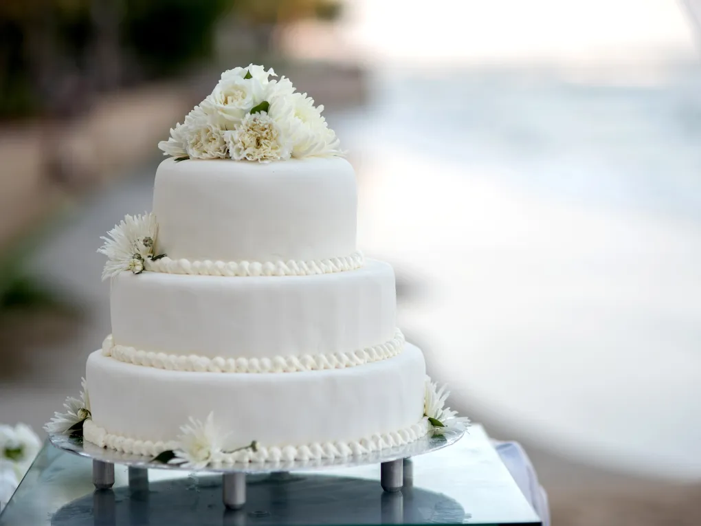 Bryllupskake.