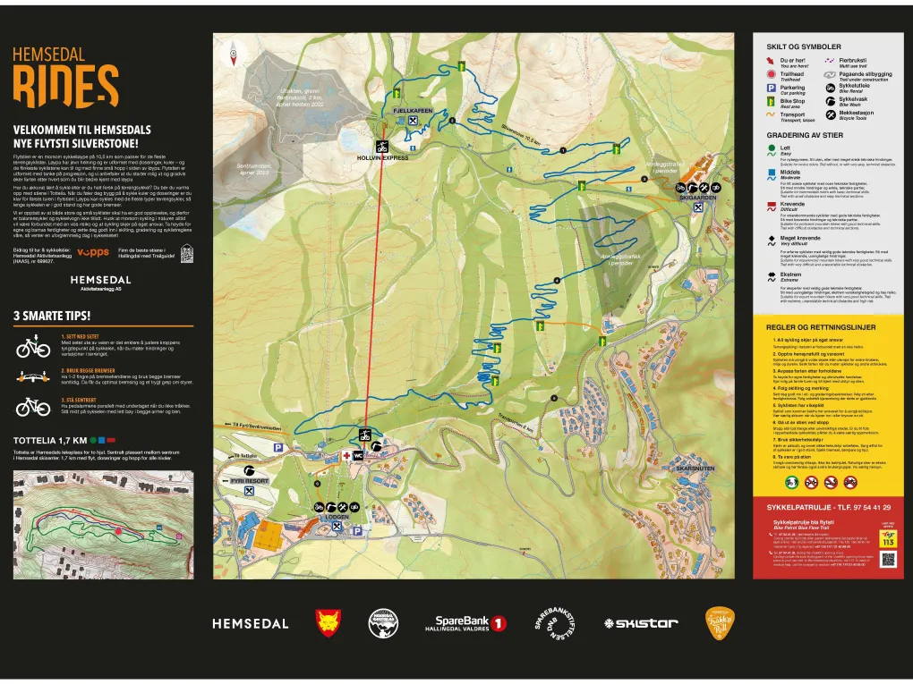 Hemsedal Rides Trailhead kart 2