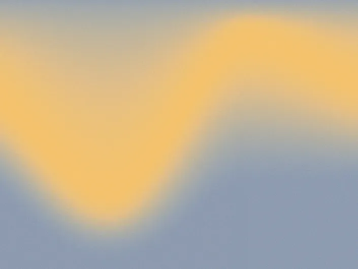 Lys grå som går over til lys gul