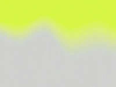 Tåkete grå som går over til neon gul