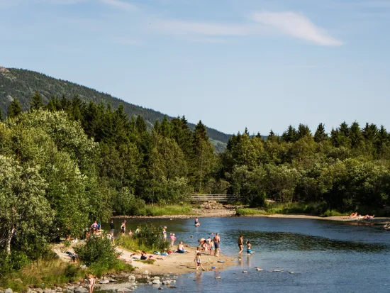 Hemsedal playa sentrum strand.