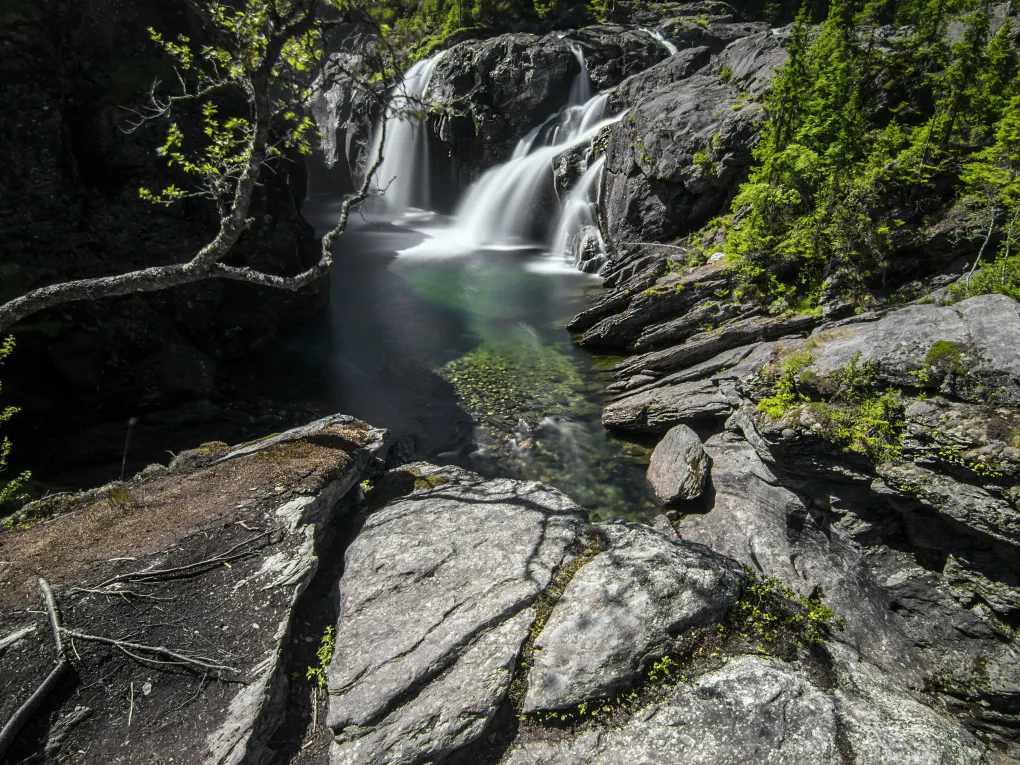 Rjukandefossen.