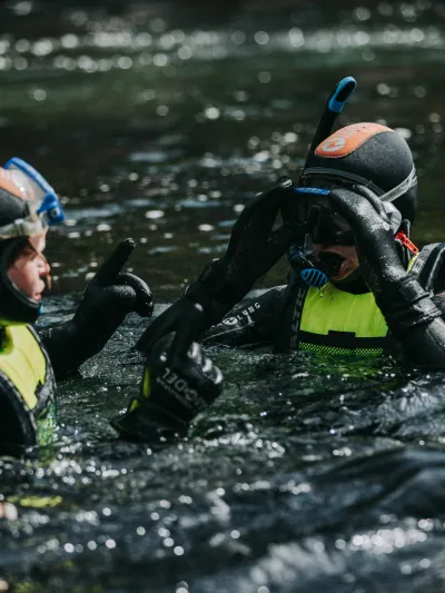 Elvesnorkling i Hemsedal