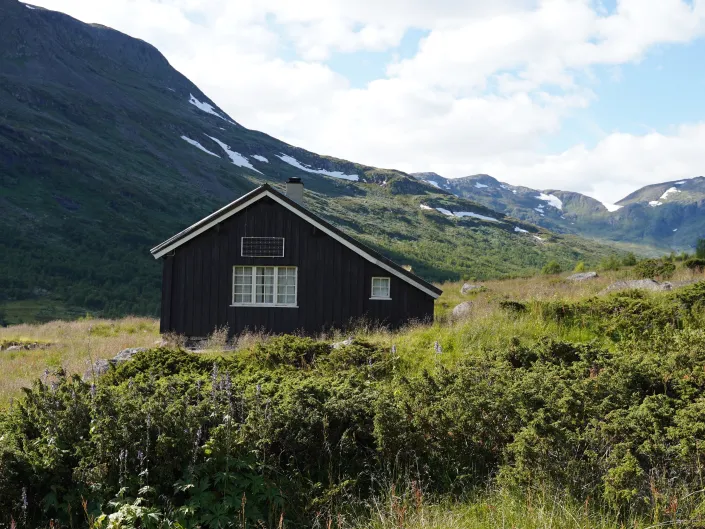 Støl i fjellet.